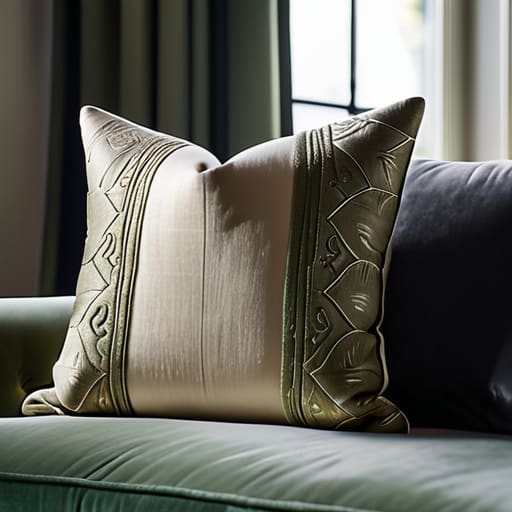 Mastering Pillow Arrangement on Sofa and Scale.