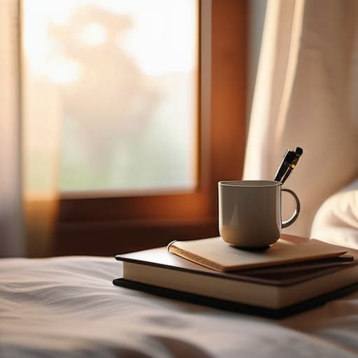 Benefits of consistent sleep schedules illustration.