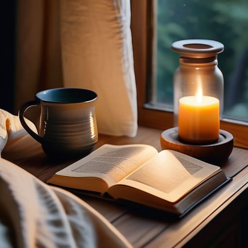 Complete guide to evening routines book cover.
