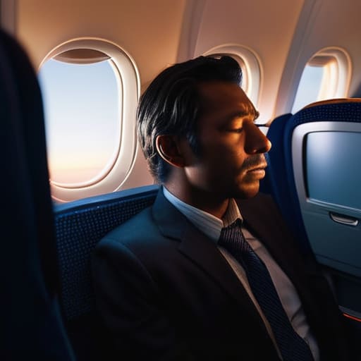 Complete guide to jet lag infographic.