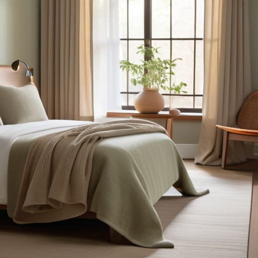 Designing a calming bedroom color palette.