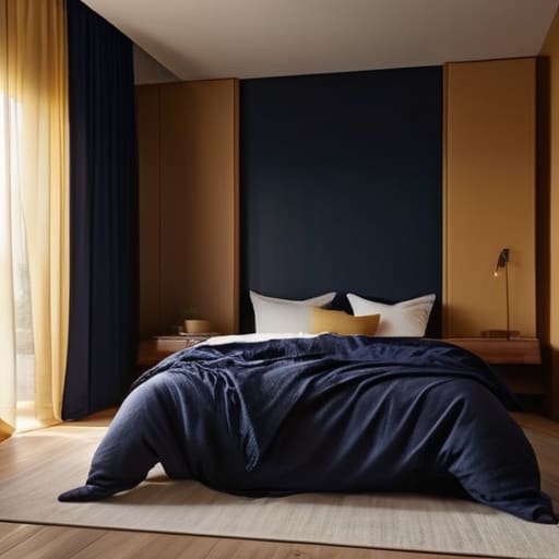 How bedroom colour affects mood and light.