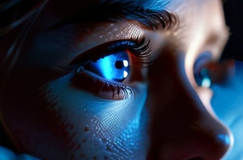 How blue light impacts melatonin production science.