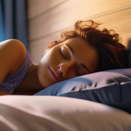 Diagram explaining how REM sleep works.