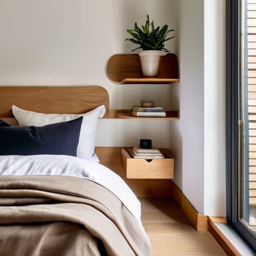 How to store things in a small bedroom.