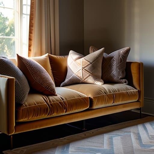 How to style decorative throw pillows.