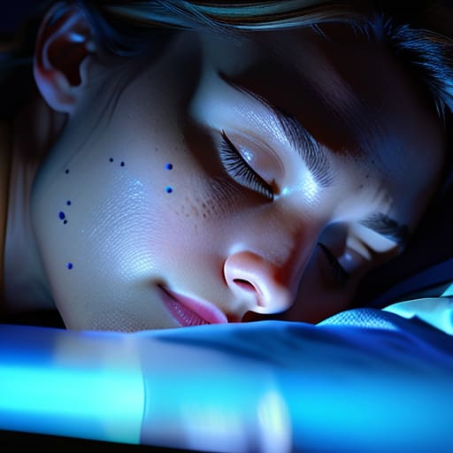 How blue light impacts melatonin production.